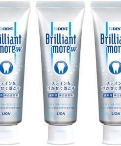 ホワイトニング ブリリアントモア ダブル ナチュラルペパーミント(90g) 3本【Brilliant more w】歯科専売品 ホワイトニング